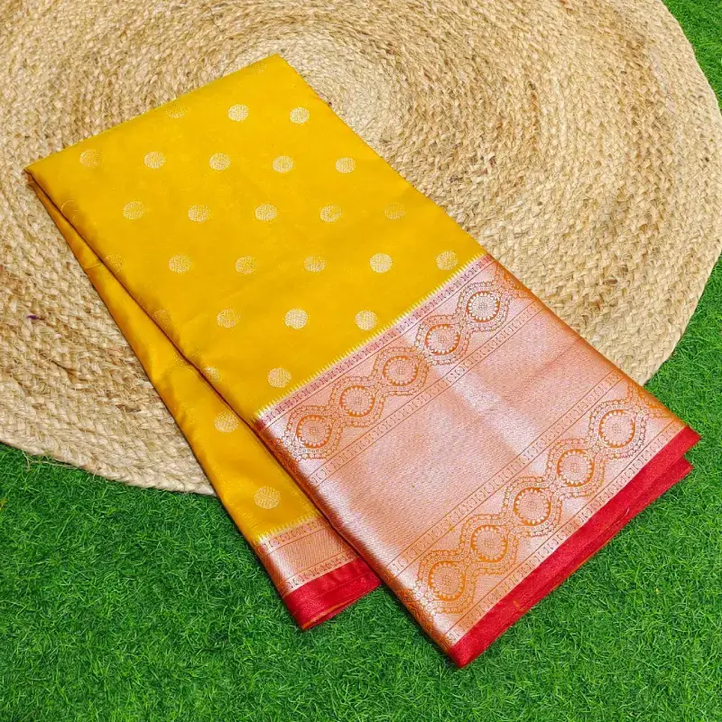 Premium Semi Kanchi Pattu Sarees-BRIGHT04