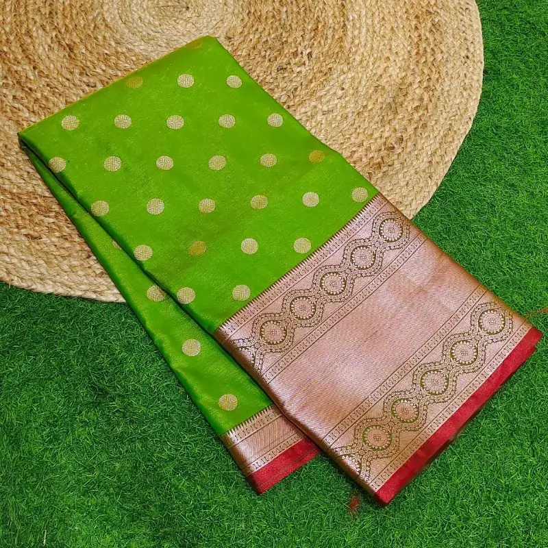 Premium Semi Kanchi Pattu Sarees-BRIGHT05