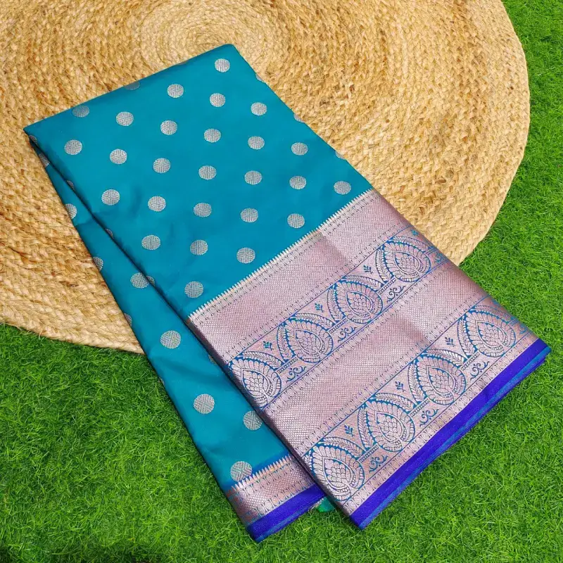 Premium Semi Kanchi Pattu Sarees-BRIGHT10