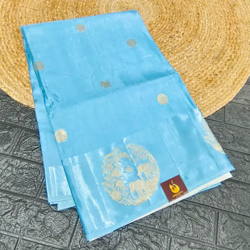 Pure Banarasi Silk Sarees - SSBPO2