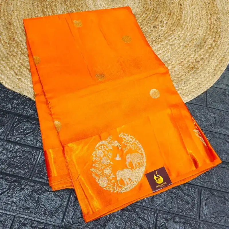 Pure Banarasi Silk Sarees - SSBPO13
