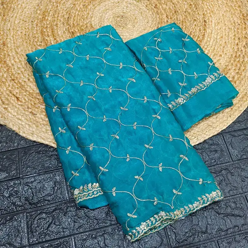 Premium Space Silk With Zari Work Sarees-SSPZW02