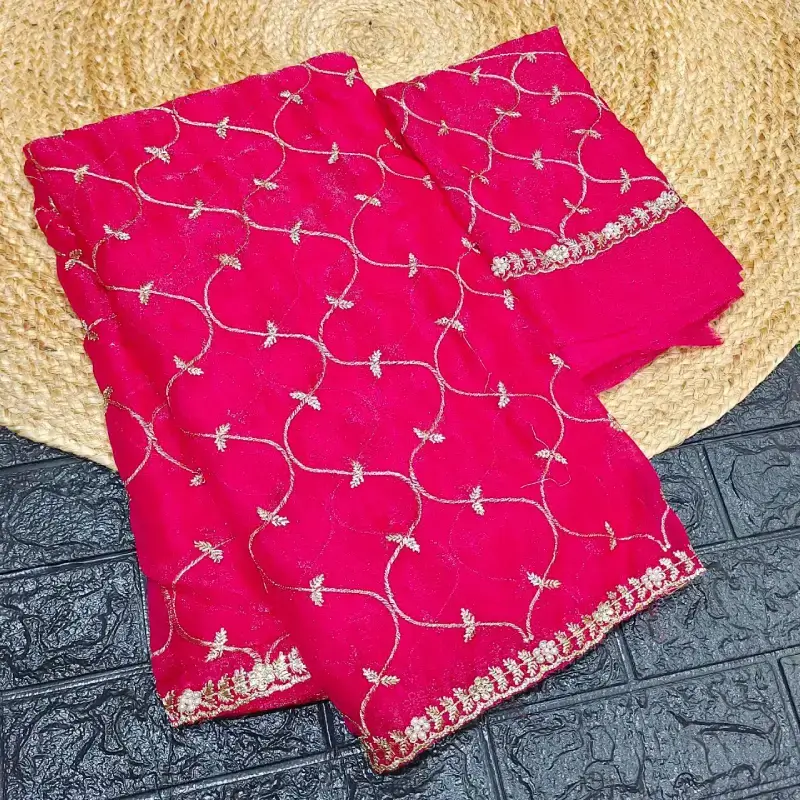 Premium Space Silk With Zari Work Sarees-SSPZW05