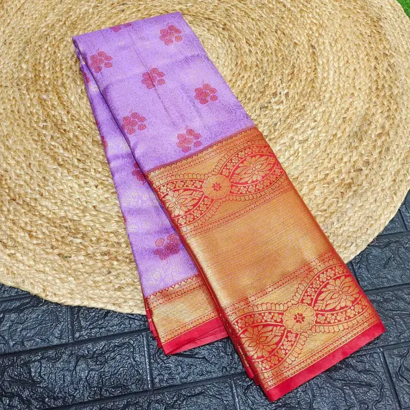 Premium Semi Kanchi Pattu Sarees -SSLVS2