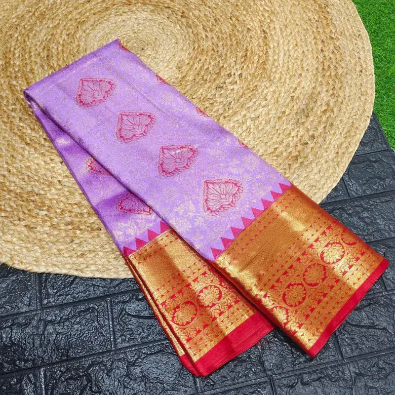 Premium Semi Kanchi Pattu Sarees -SSLVS4