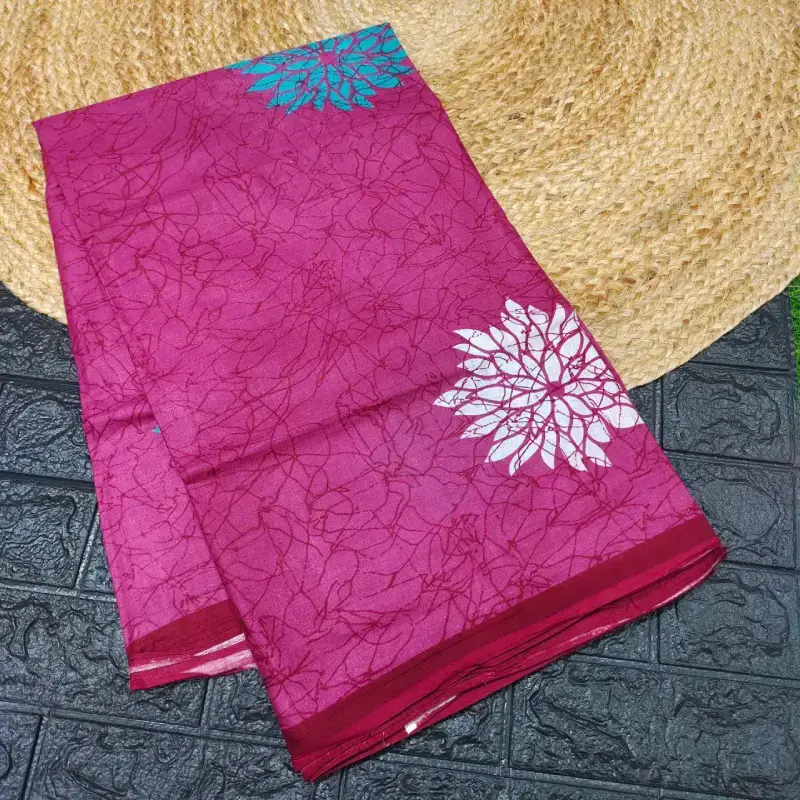 DESIGNER SOFT COTTON SAREES- TREAT241