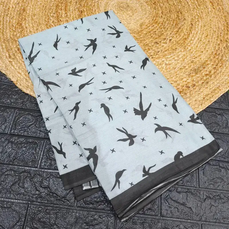 DESIGNER SOFT COTTON SAREES- TREAT202