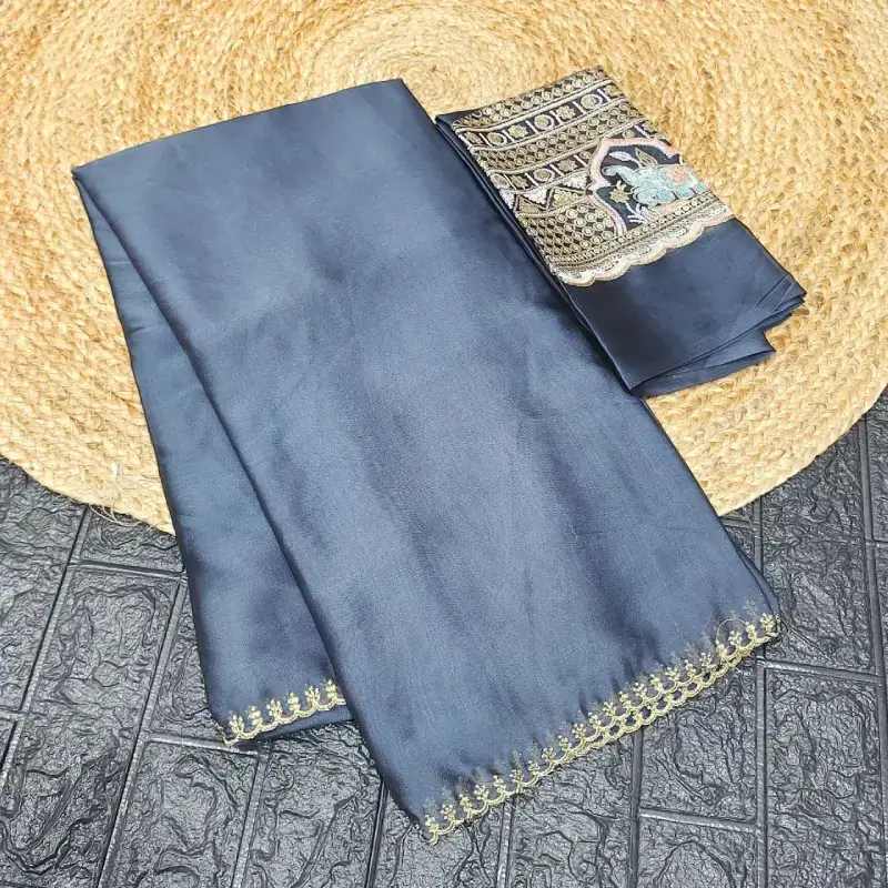 Rangoli Silk With Work Blouse Sarees - CLEAR172