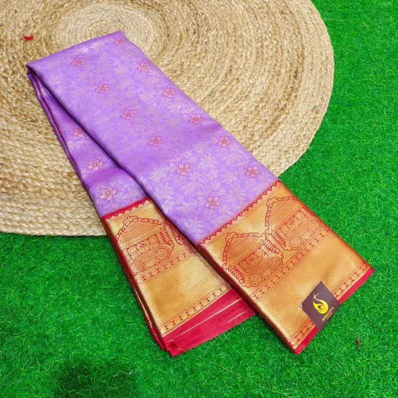 Premium Semi Kanchi Pattu Sarees-SSLVS1(pre booking)