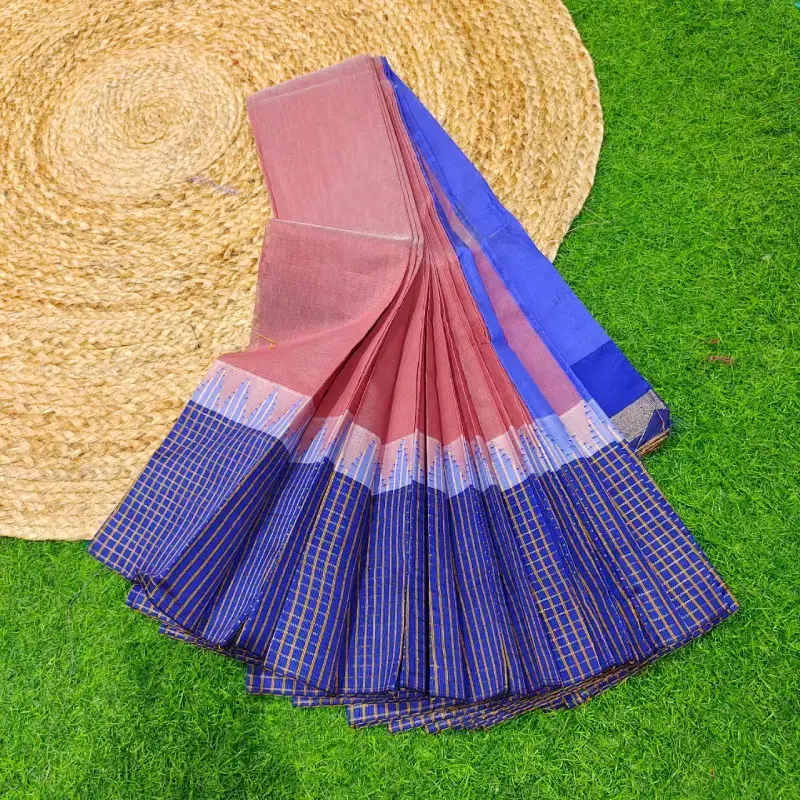 Premium Seiko Gadwal Cotton Sarees-ROYAL51