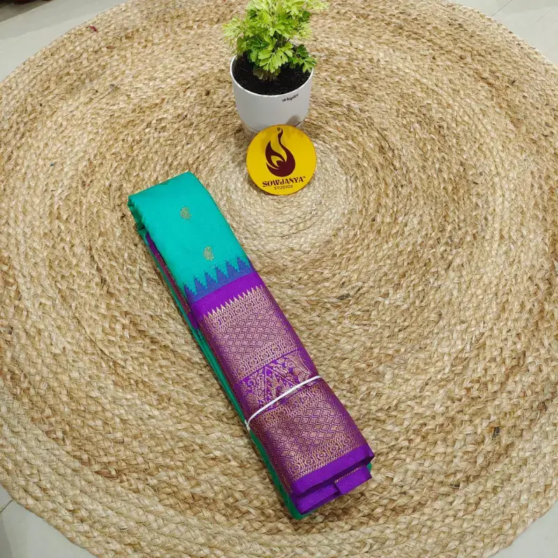 PREMIUM Gadwal Sarees Semi- VIBE01