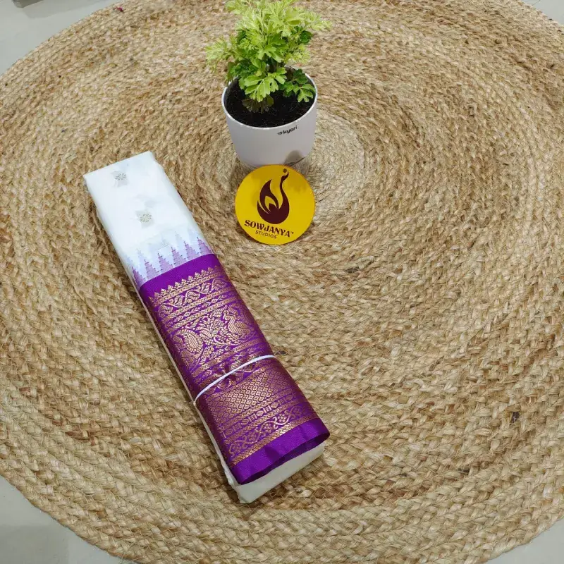 PREMIUM Gadwal Sarees Semi- VIBE013