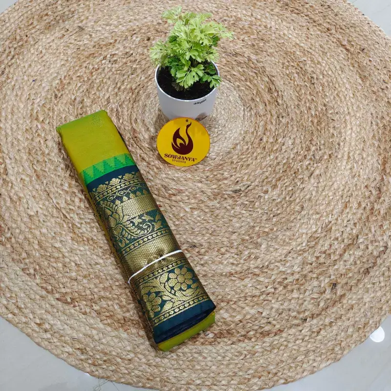 PREMIUM Gadwal Sarees Semi- VIBE015