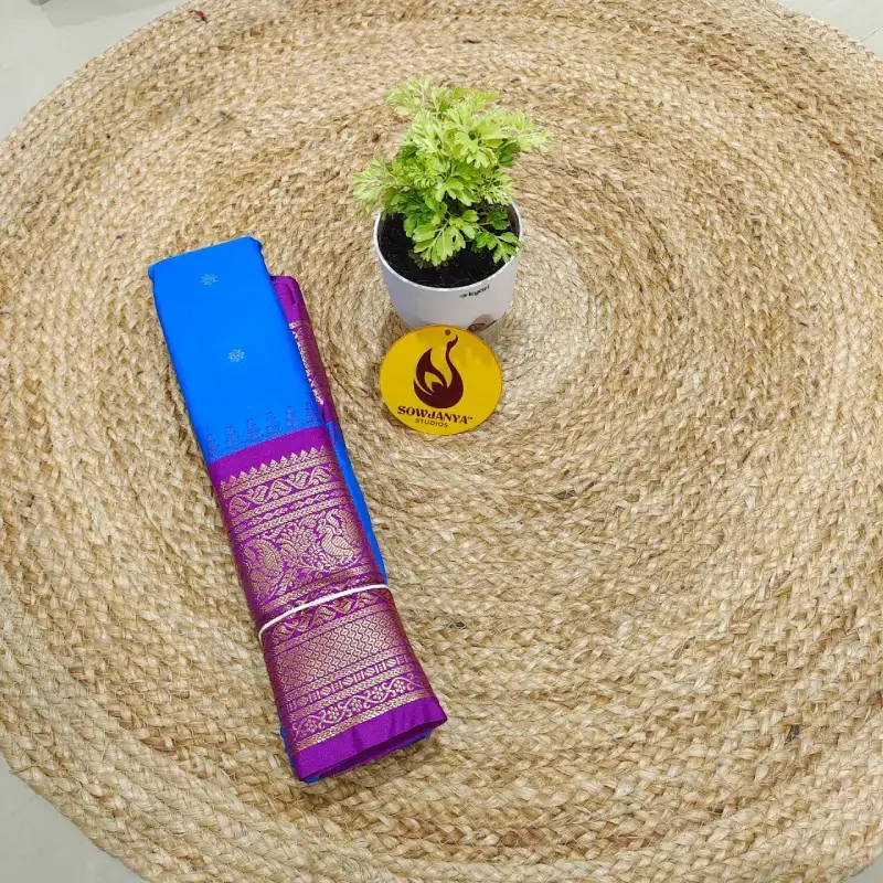 PREMIUM Gadwal Sarees Semi- VIBE020