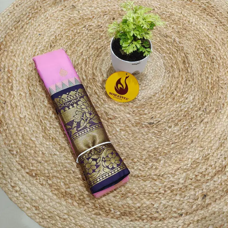 PREMIUM Gadwal Sarees Semi- VIBE022