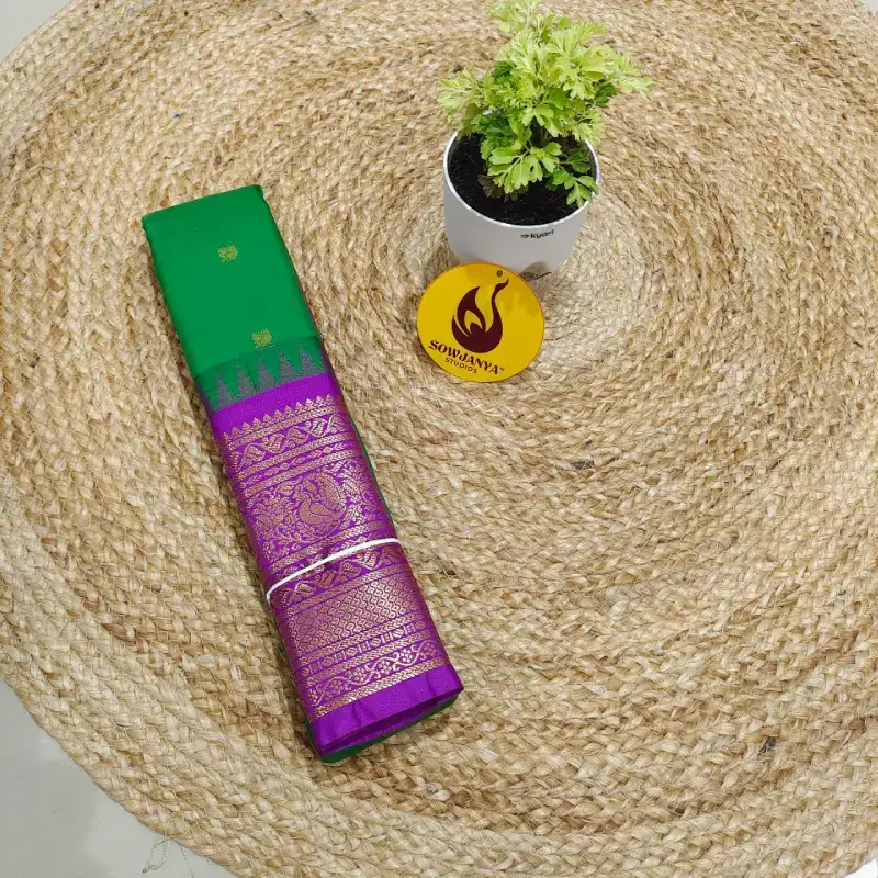 PREMIUM Gadwal Sarees Semi- VIBE024