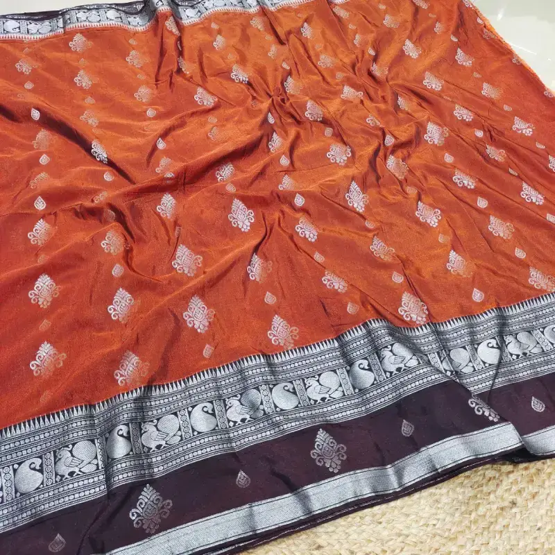 VINTAGE Seiko Gadwal Sarees -FIRE3