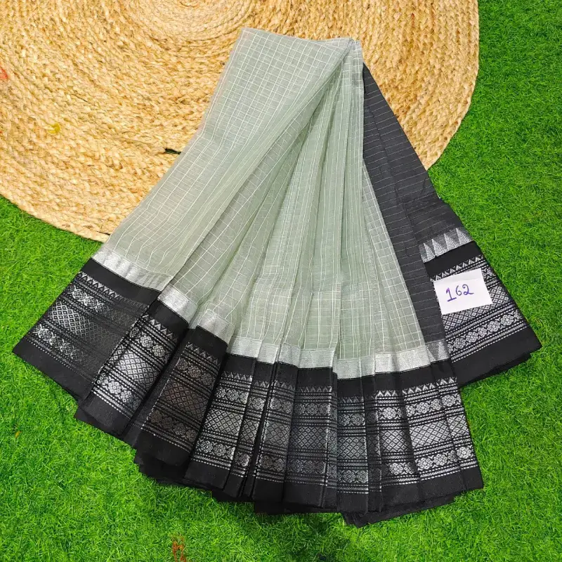 Premium Seiko Gadwal Cotton Sarees - ROYAL162
