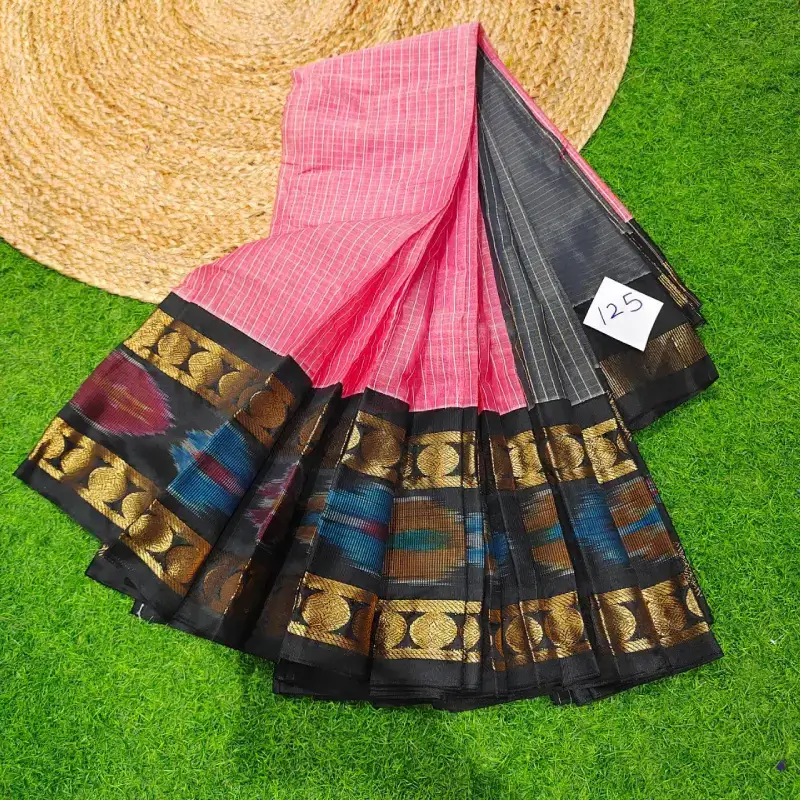 Premium Seiko Gadwal Cotton Sarees - ROYAL125