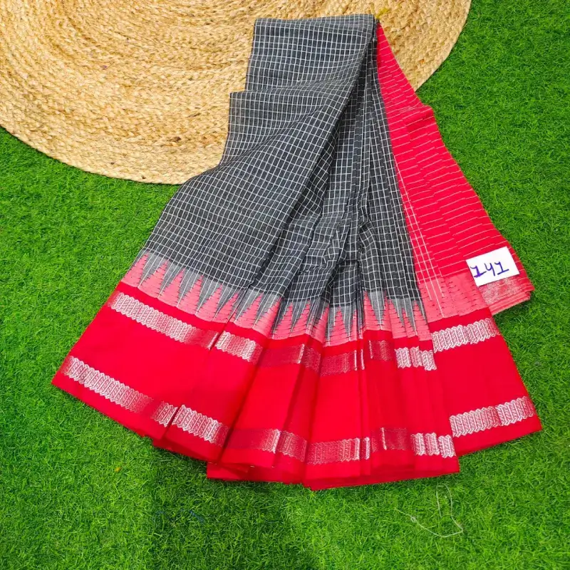 Premium Seiko Gadwal Cotton Sarees - ROYAL141