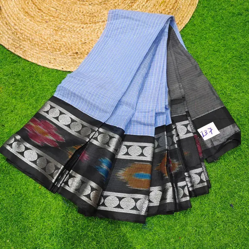Premium Seiko Gadwal Cotton Sarees - ROYAL137