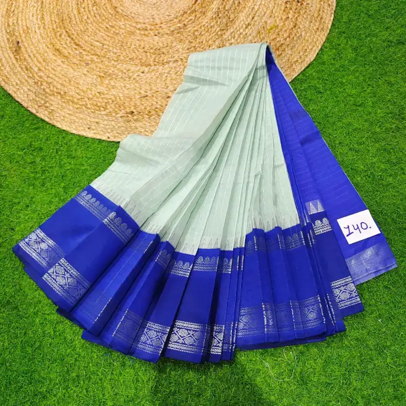 Premium Seiko Gadwal Cotton Sarees - ROYAL140