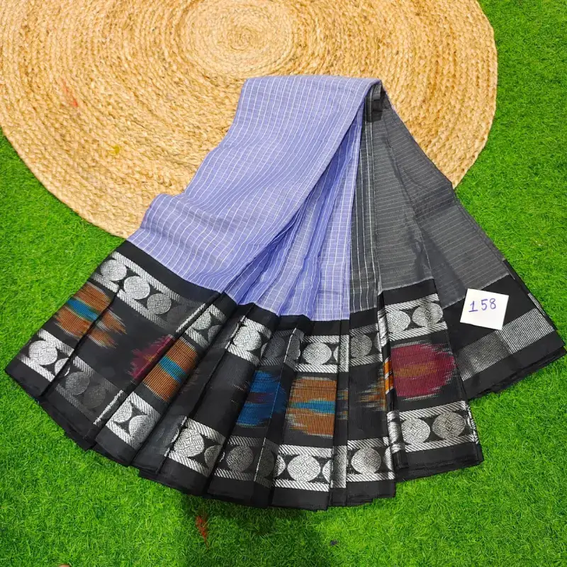 Premium Seiko Gadwal Cotton Sarees - ROYAL158