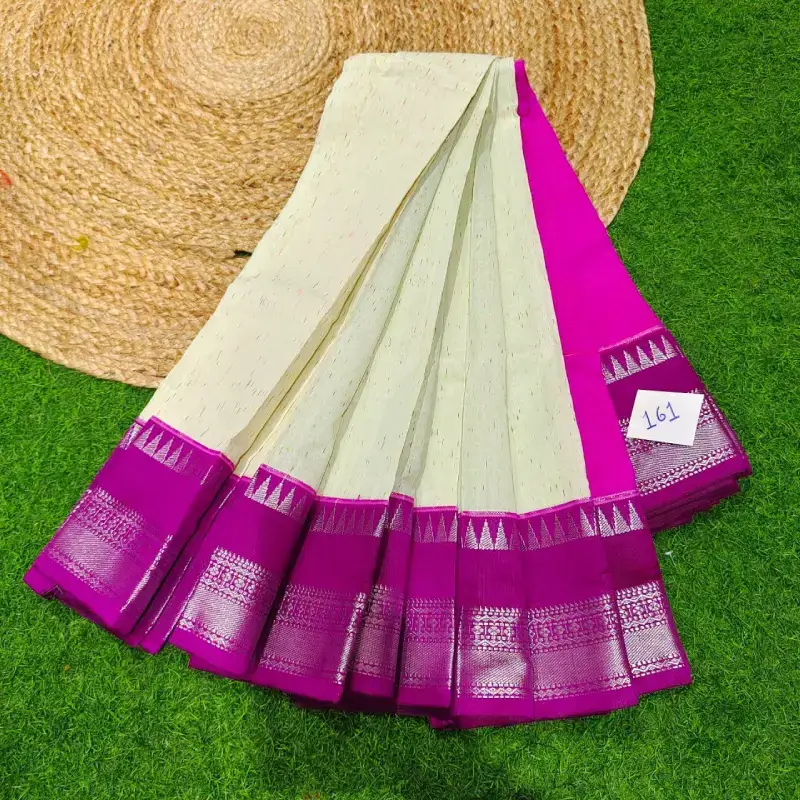 Premium Seiko Gadwal Cotton Sarees - ROYAL161