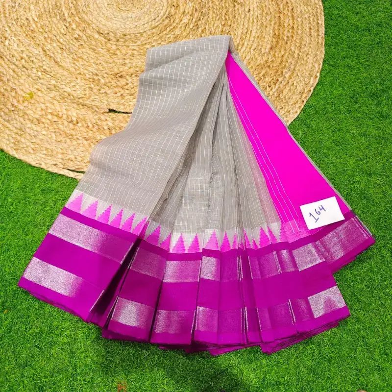 Premium Seiko Gadwal Cotton Sarees - ROYAL164