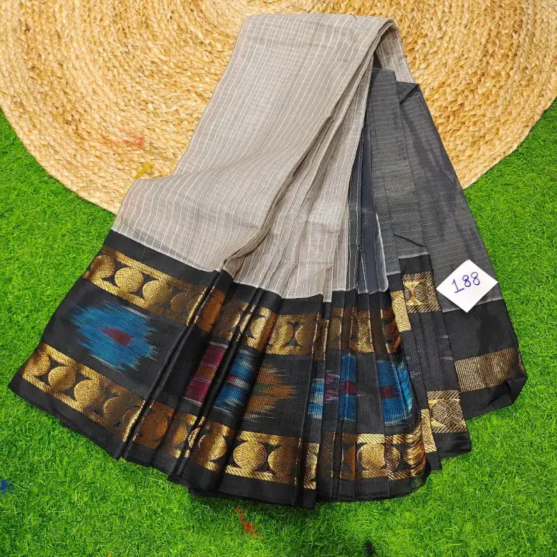 Premium Seiko Gadwal Cotton Sarees - ROYAL188