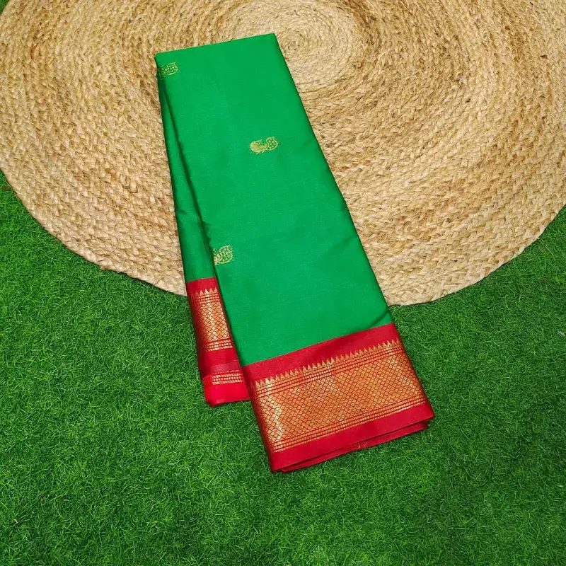 Kollam Pattu Sarees - SSKOM16