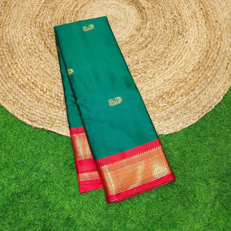 Kollam Pattu Sarees - SSKOM13