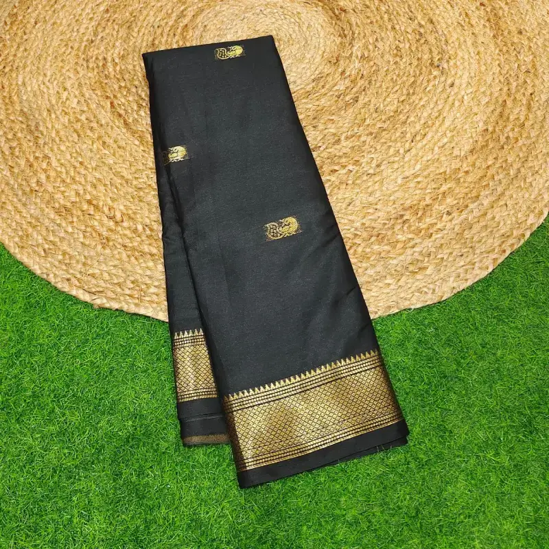 Kollam Pattu Sarees - SSKOM19