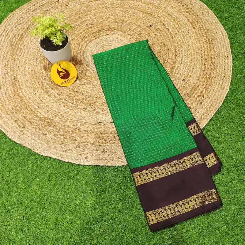 VINTAGE Seiko Gadwal Sarees - WAVE6