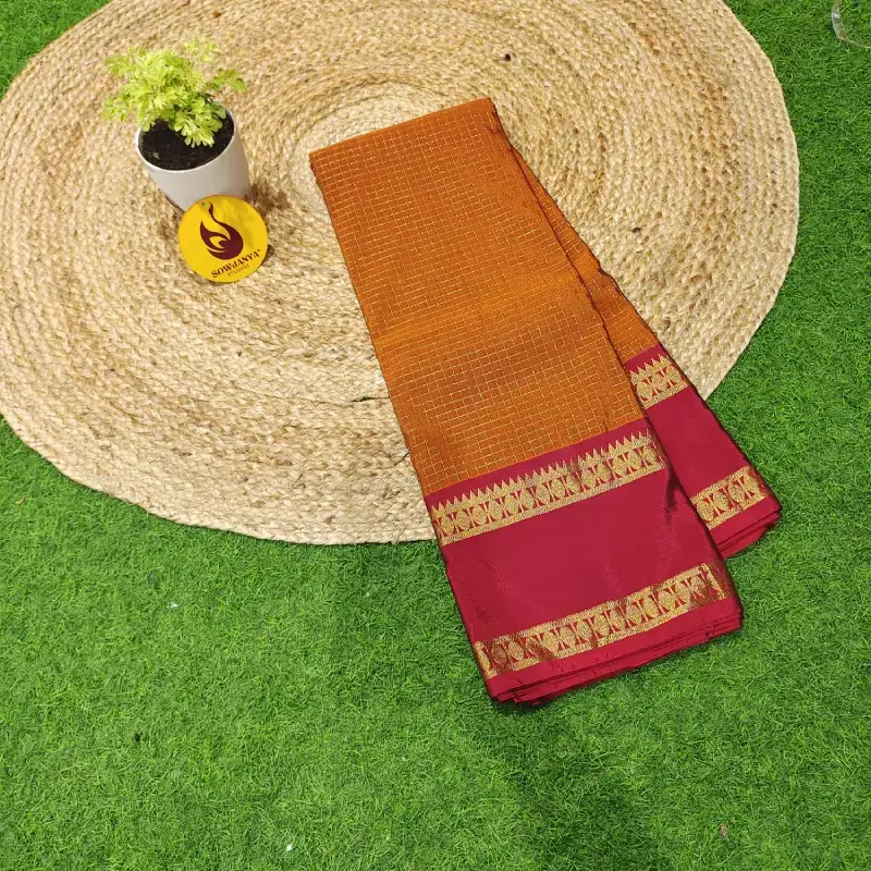 VINTAGE Seiko Gadwal Sarees - WAVE9