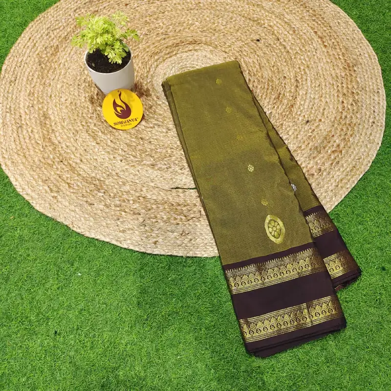 VINTAGE Seiko Gadwal Sarees - WAVE14