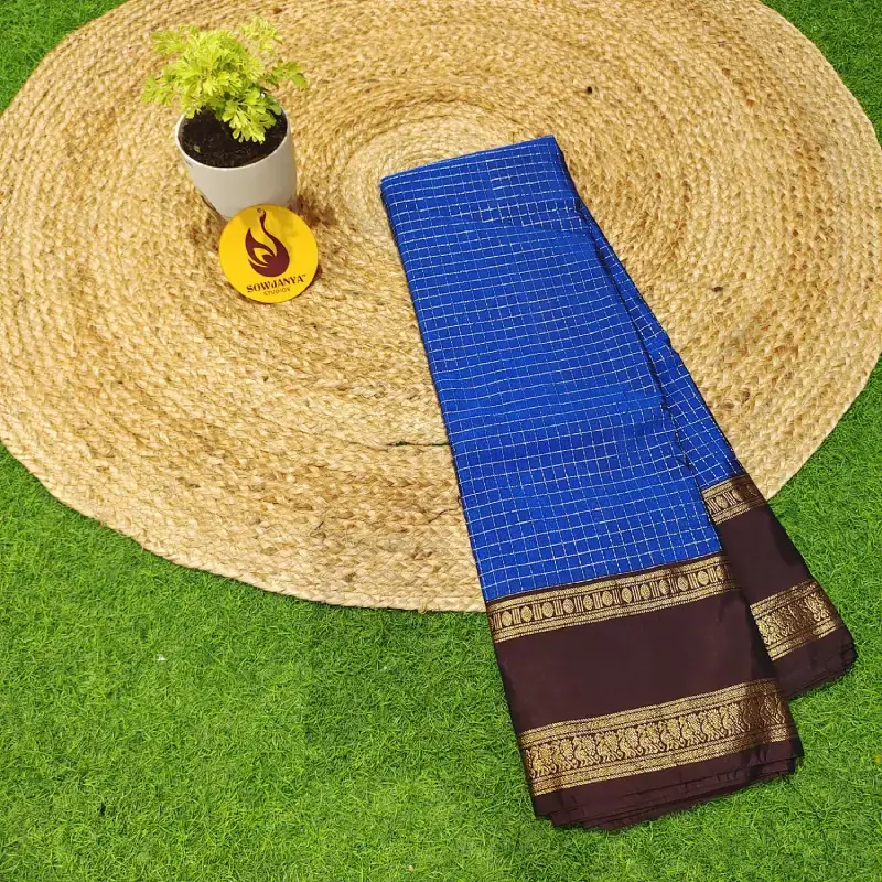 VINTAGE Seiko Gadwal Sarees - WAVE17