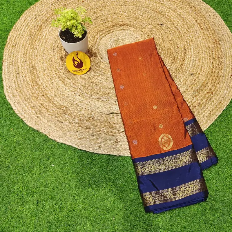 VINTAGE Seiko Gadwal Sarees - WAVE21