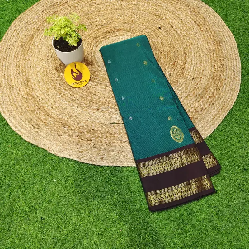 VINTAGE Seiko Gadwal Sarees - WAVE25