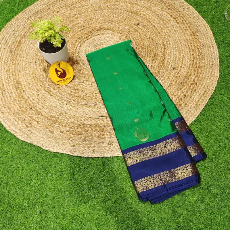 VINTAGE Seiko Gadwal Sarees - WAVE27