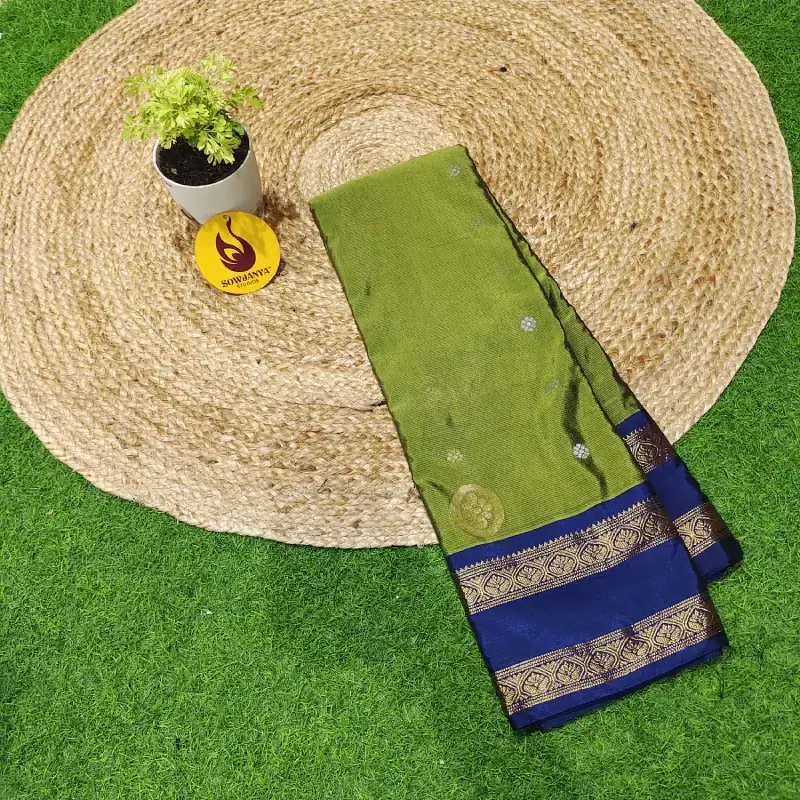 VINTAGE Seiko Gadwal Sarees - WAVE28