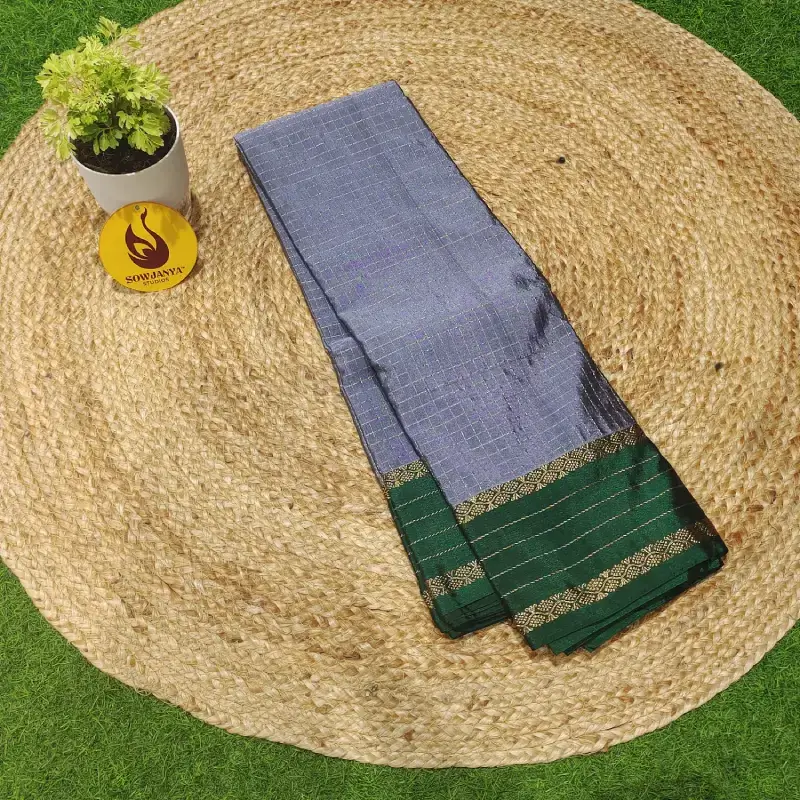 VINTAGE Seiko Gadwal Sarees - WAVE35