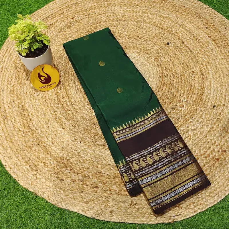 VINTAGE Seiko Gadwal Sarees - WAVE40