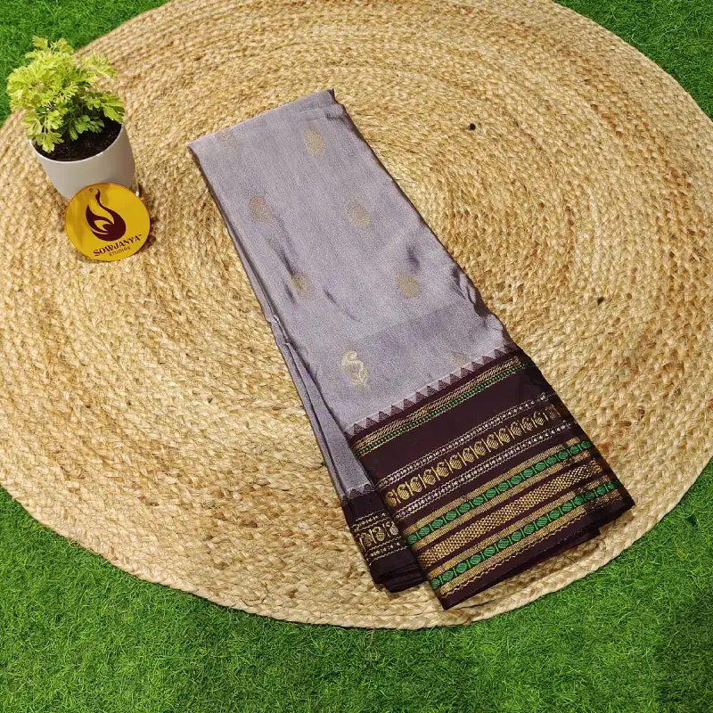 VINTAGE Seiko Gadwal Sarees - WAVE46