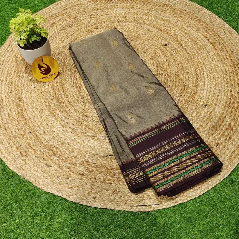 VINTAGE Seiko Gadwal Sarees - WAVE48