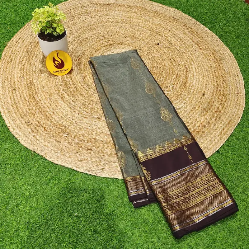 VINTAGE Seiko Gadwal Sarees - WAVE63