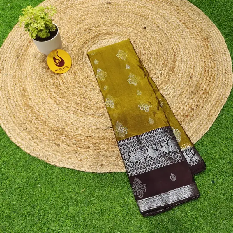 VINTAGE Seiko Gadwal Sarees - WAVE72