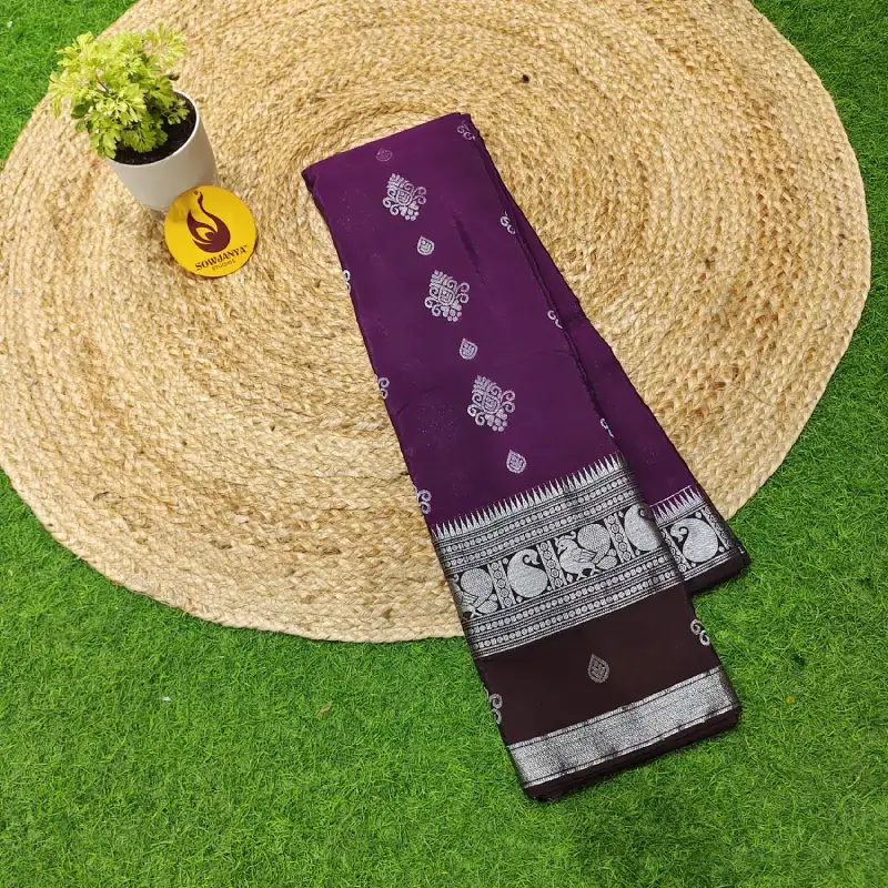 VINTAGE Seiko Gadwal Sarees - WAVE73