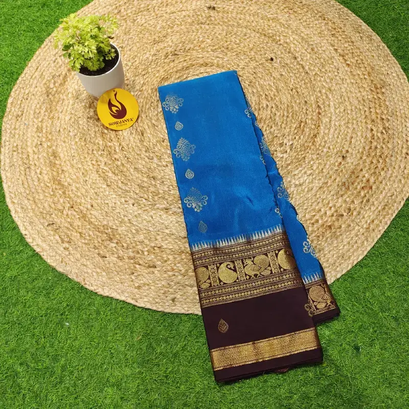 VINTAGE Seiko Gadwal Sarees - WAVE71