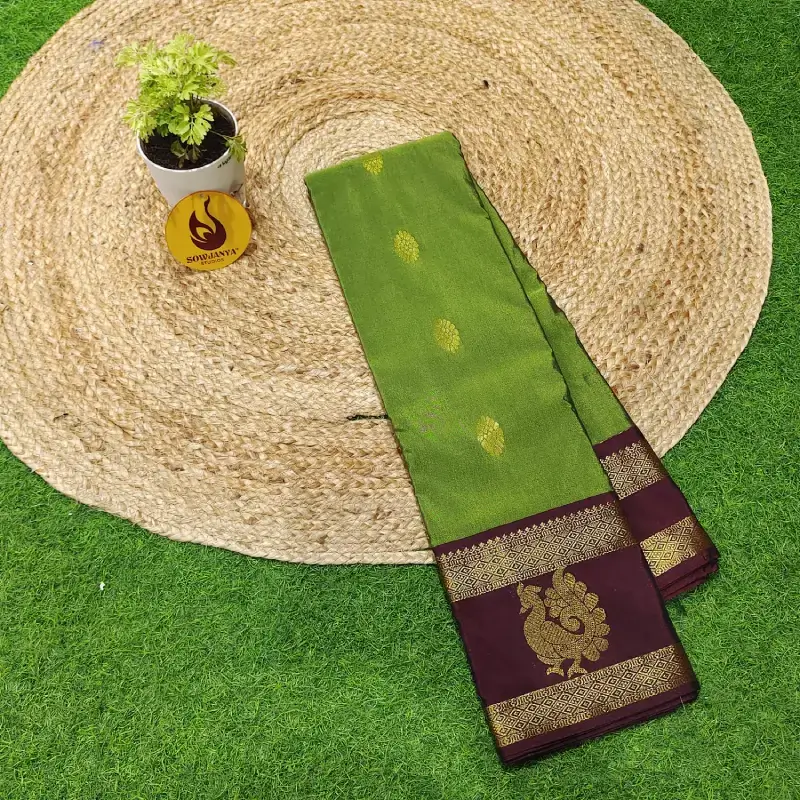 VINTAGE Seiko Gadwal Sarees - WAVE80